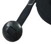 35' Flat Cotton Web Lunge Line with Bolt Snap & Rubber Stop - by Southwestern Equine (35', Black) view 4
