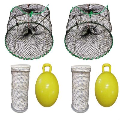 KUFA Sports Tower Style Prawn Trap with Prawn Trap Accessory Combo (CT77+FYM405) x2