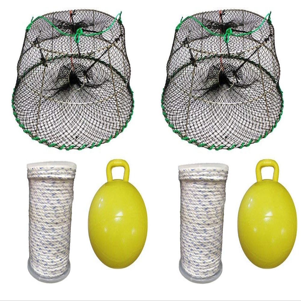 KUFA Sports Tower Style Prawn Trap with Prawn Trap Accessory Combo (CT77+FYM405) x2