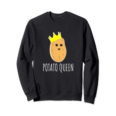 Potato Queen Sweatshirt - Cute Potato Sweatshirt