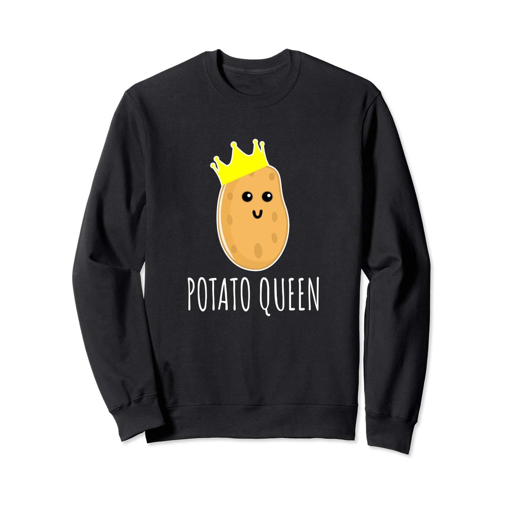 Potato Queen Sweatshirt - Cute Potato Sweatshirt