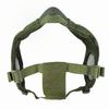 AOUTACC Airsoft Protective Gear Set, Half Face Mesh Mask with Ear Protection and Tactical Goggles for Adult Men Women BBS Paintball Shooting CS Survival Games Cosplay (DW) view 4