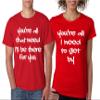 ALLNTRENDS Couple T Shirt You're All I Need to Get by Tees Cute Valentine's Gift (Womens L Mens 3XL, Red) view 1