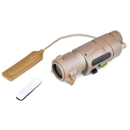 ArmorMason 200 Lumen Picatinny Mount LED Weapon Light with IR Filter (Tan)