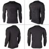 Shinestone Adult Men's Goalkeeper Armor BodyShield Padded Compression Long Sleeves Shirt with Sponge Protector for Football Baseball(Shirt-02,Medium) view 2