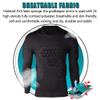 Shinestone Adult Men's Goalkeeper Armor BodyShield Padded Compression Long Sleeves Shirt with Sponge Protector for Football Baseball(Shirt-02,Medium) view 4