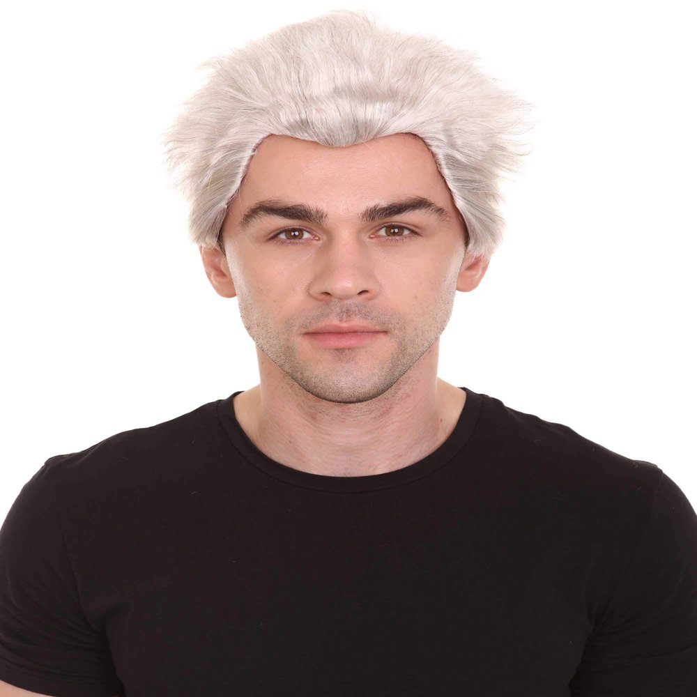 Adult Men's Science Fiction Movie Wig, Best for Halloween, Flame-retardant Synthetic Fiber