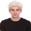 Adult Men's Science Fiction Movie Wig, Best for Halloween, Flame-retardant Synthetic Fiber view 1