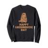 Awesome Happy Groundhog Day Sweater Gift view 1
