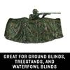 Allen Company Camouflage Burlap Blind Material - 12' x 54" Lightweight, Durable Fabric for Ground Blinds and Treestands -Available in Multiple Camo Patterns view 4