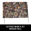 Allen Company Portable Ground Blind for Turkey and Deer Hunting - Outdoor Shooting Gear - Comes with Stakes for Easy Set Up - Realtree Edge Camo - 10" L x 27" H view 2