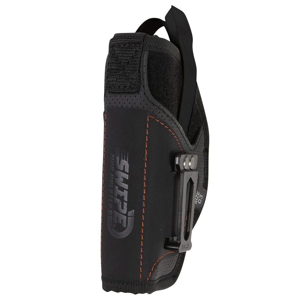 Allen Company Swipe Switch Gun Holster, 3.75-4.5" Barrel Full-Size Semi-Auto Handguns, Ruger-57, S&W SW1911, Glock G20, 22, Springfield 1911, & Colt 1911, Black
