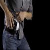 Allen Company Swipe Switch Gun Holster, 3.75-4.5" Barrel Full-Size Semi-Auto Handguns, Ruger-57, S&W SW1911, Glock G20, 22, Springfield 1911, & Colt 1911, Black view 4