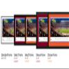 2018 College Football National Championship - Clemson vs Alabama - Orange Single Mat, Select Framed Picture by Blakeway Panoramas view 2