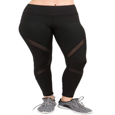 ACT827057_BLK_S Mesh Leggings