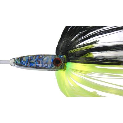 Bost #39 Wahoo Witch Trolling Lure, Blue, Green Purple, Red, Black