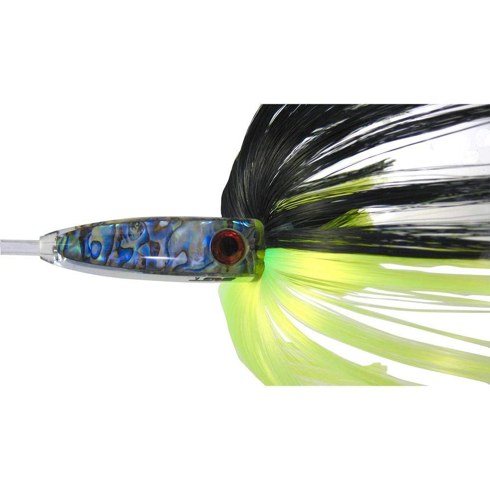 Bost #39 Wahoo Witch Trolling Lure, Blue, Green Purple, Red, Black