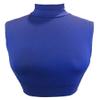 AMAL Muslim Fake Collar Hijab Extensions Neck Cover Under Top USA (Royal Blue, M) view 1