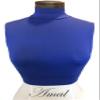 AMAL Muslim Fake Collar Hijab Extensions Neck Cover Under Top USA (Royal Blue, M) view 3