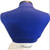 AMAL Muslim Fake Collar Hijab Extensions Neck Cover Under Top USA (Royal Blue, M) view 4