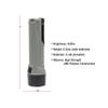 Smith & Wesson unisex adult Pro tactical flashlights, Black, One Size US view 4