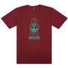 MOOTO Taekwondo Slub Mootoy T-Shirts TKD MMA Martial Arts Kick Boxing Team Shirts (2) Wine, 130 view 1