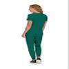 KOI Basics Becca Women's 4-Pocket Stretch Scrub Top Hunter Large view 2