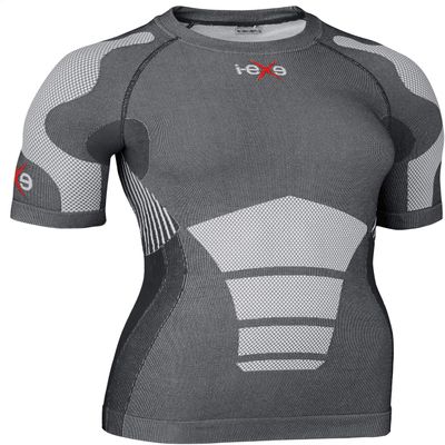 I-EXE Women's Compression Shirt, Green Gym Tee for Workout, Exercise, and Recovery | Medium