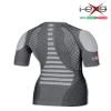 I-EXE Women's Compression Shirt, Green Gym Tee for Workout, Exercise, and Recovery | Medium view 2