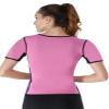 DoLoveY Women Sauna Sweat Vest with Sleeves Neoprene Fitness Shirt Workout Body Shaper Sport Tank Top view 3