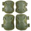 Tactical Combat Knee & Elbow Protective Pads Set for Outdoor CS Paintball Game Cycling Safety Skateboarding Gear Skates Knee Protection Guard Pads (Green) view 1