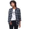Fjallraven F89833555L Ovik Flannel Shirt W Dark Navy L view 3
