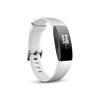 Fitbit Inspire HR Heart Rate and Fitness Tracker With S and L Bands, White, One Size, 1 Count view 1