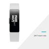 Fitbit Inspire HR Heart Rate and Fitness Tracker With S and L Bands, White, One Size, 1 Count view 2