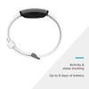 Fitbit Inspire HR Heart Rate and Fitness Tracker With S and L Bands, White, One Size, 1 Count view 3