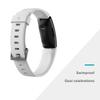 Fitbit Inspire HR Heart Rate and Fitness Tracker With S and L Bands, White, One Size, 1 Count view 4