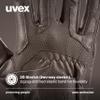 Uvex Ventraxion Horse Riding Gloves Unisex, Brown 5-6 - Stretchable, Breathable & with Touchscreen Capability view 2