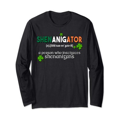 Shenanigator Irish Shirt Shenanigans St Patrick Day Gift