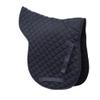 Rhinegold Cotton Quilted Numnah, Pony, Navy view 1