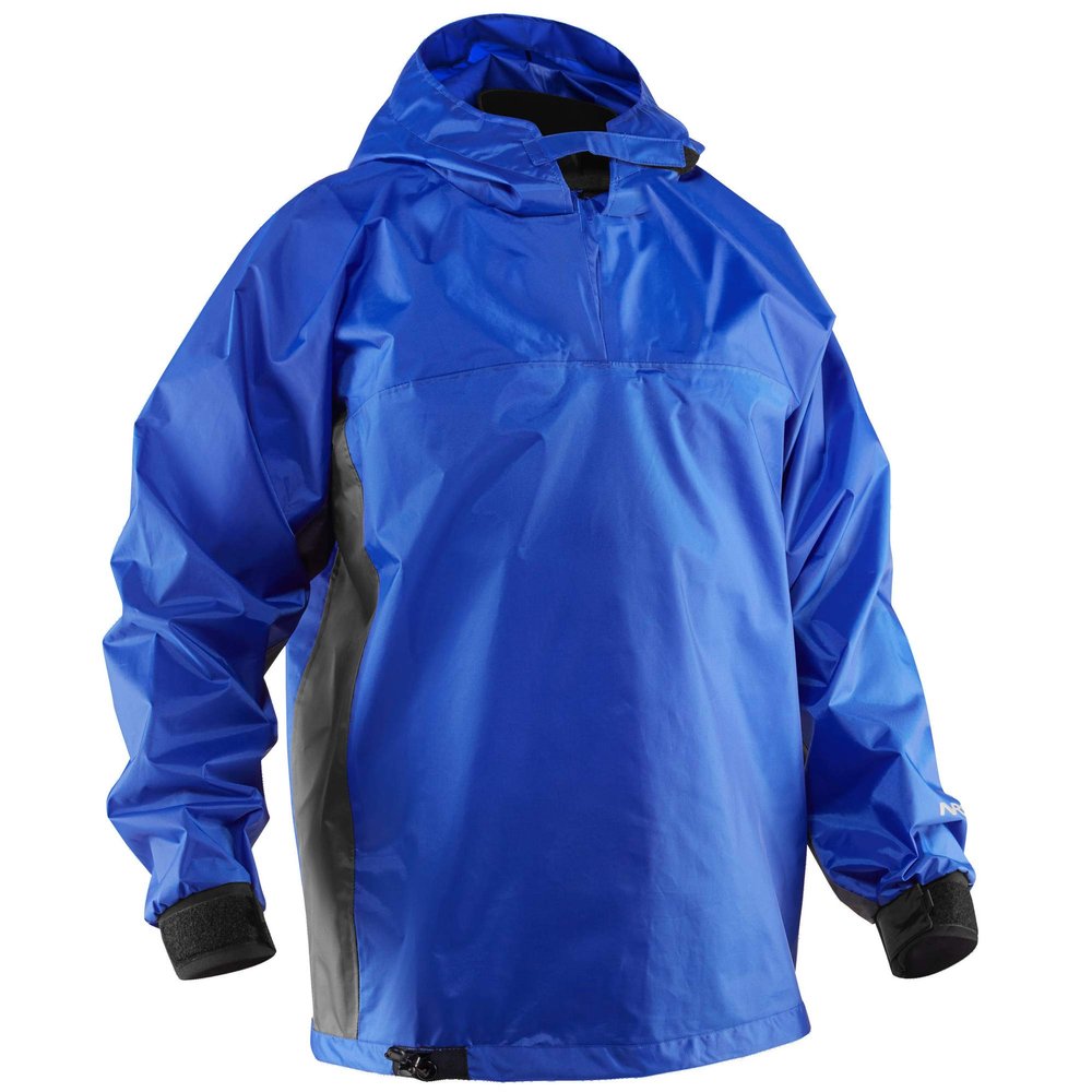 NRS Rio Hooded Paddling Jacket-Blue-M
