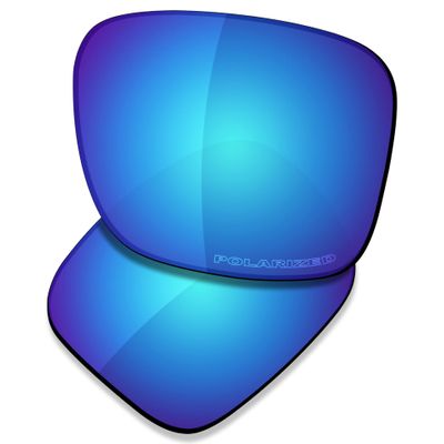 SAUCER Premium Replacement Lenses for Oakley Holbrook XL OO9417 | UV400 Protection, Anti-Scratch, Precise Fit & Enhanced Clarity Sunglasses High Defense - Glacier Blue Polarized