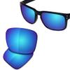 SAUCER Premium Replacement Lenses for Oakley Holbrook XL OO9417 | UV400 Protection, Anti-Scratch, Precise Fit & Enhanced Clarity Sunglasses High Defense - Glacier Blue Polarized view 2
