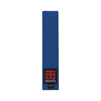 MOOTO Taekwondo Color Belts Single Wrap(Width 4cm) 8 Colors TKD MMA Martial Arts Hapkido Karate (Blue, 2. Length(180cm or 70.9 inch))