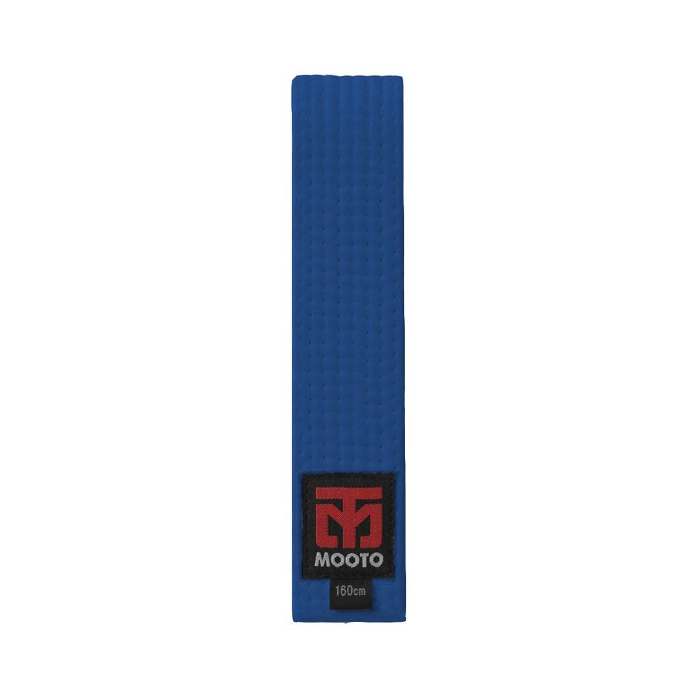 MOOTO Taekwondo Color Belts Single Wrap(Width 4cm) 8 Colors TKD MMA Martial Arts Hapkido Karate (Blue, 2. Length(180cm or 70.9 inch))