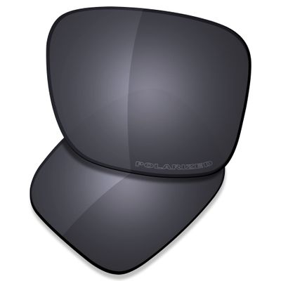 SAUCER Premium Replacement Lenses for Oakley Holbrook XL OO9417 | UV400 Protection, Anti-Scratch, Precise Fit & Enhanced Clarity Sunglasses High Definition - Shield Black Polarized