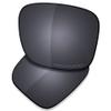 SAUCER Premium Replacement Lenses for Oakley Holbrook XL OO9417 | UV400 Protection, Anti-Scratch, Precise Fit & Enhanced Clarity Sunglasses High Definition - Shield Black Polarized view 1