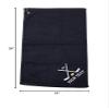 Mato & Hash Custom Embroidered Hockey Team Skate Towels - 10PK Black CE6900 view 3