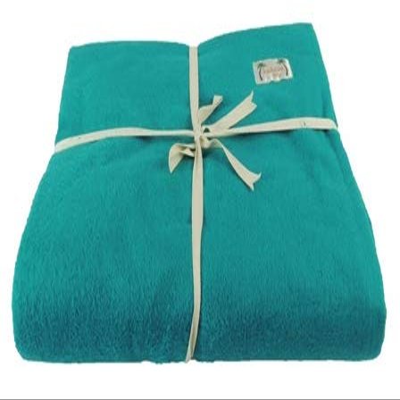Kakaos Soft Cotton Yoga Blankets (Aqua Green)