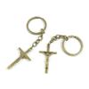 5 Items Keychain Keyring Key Tags Chains Rings Jewelry Bag Charms L0XM6 INRI Jesus Cross view 1