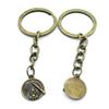 5 Items Keychain Keyring Key Tags Chains Rings Jewelry Bag Charms AA441 Cake Plate view 1